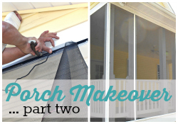 screen your porch in 3 easy steps, curb appeal, diy, how to, porches