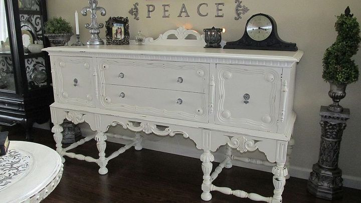 DIY-1920's Vintage Table & Chairs Redo Hometalk diy 1920 s vintage table chairs redo, home decor, living room ideas, painted - DIY-1920's Vintage Table & Chairs Redo Hometalk