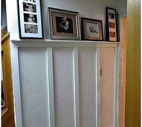 an easy diy board and batten wall, wall decor