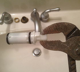 eliminate leaking bathroom faucets in less than 15 minutes, home maintenance repairs, how to, plumbing