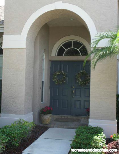 how changing my front doors changed my house, curb appeal, doors, before