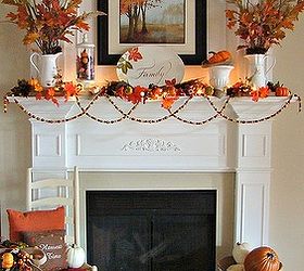 2012 fall great room, living room ideas, seasonal holiday decor, Time for a cozy fire