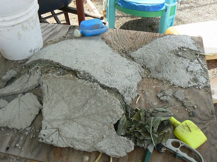 why is my cement crumbling in my hand, The small one crumbled The large one broke Was it too dry of a mixture or too hot outside