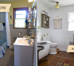 Bathroom Makeovers-Fast Renovation Tips: Before + After Photos + Video