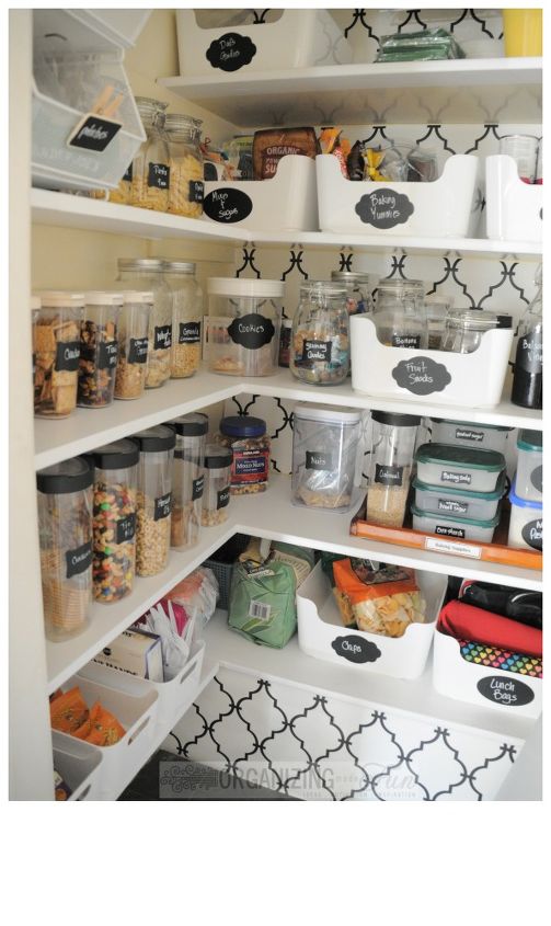detailed organizing for the kitchen pantry, closet, kitchen design, organizing
