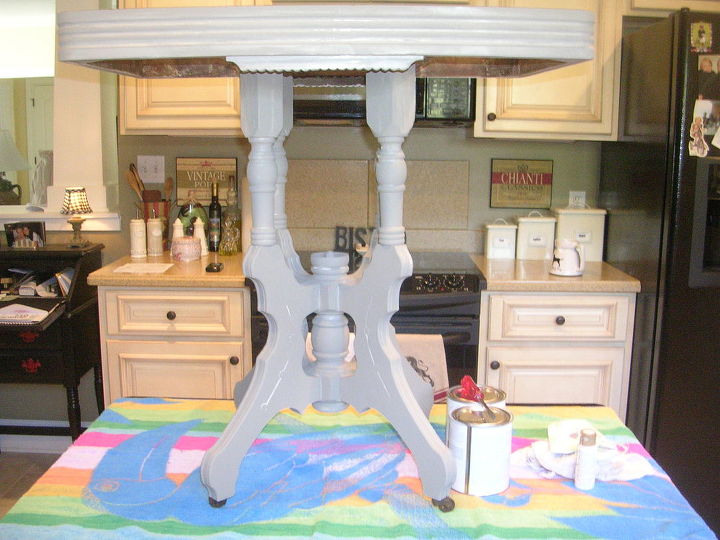 topless table becomes mirrored bar, chalk paint, painted furniture, repurposing upcycling, Paris Linen paint finished