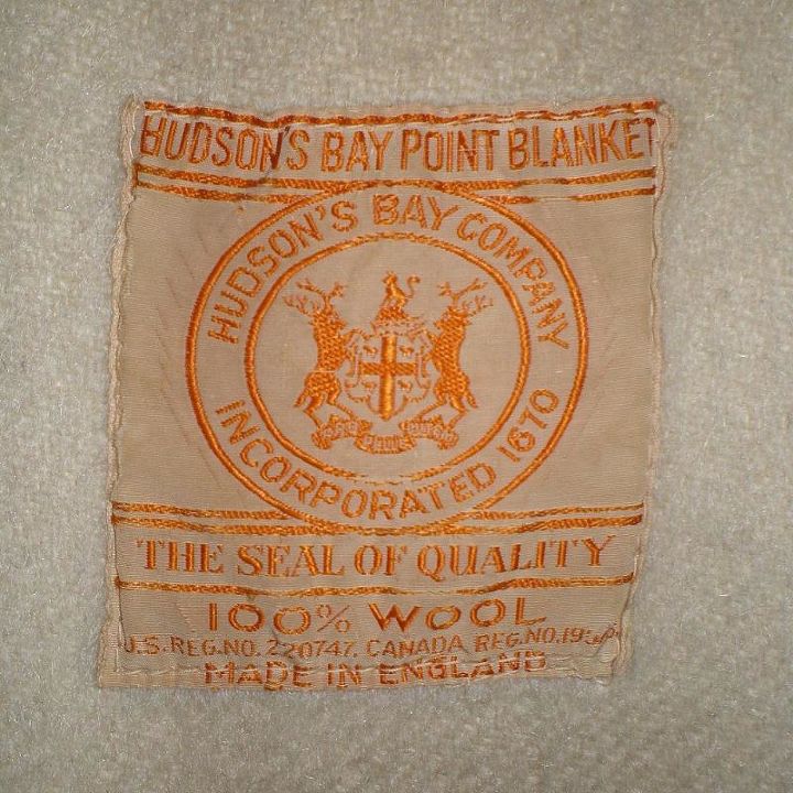 q como puedo lavar limpiar las mantas de lana vintage, Etiqueta de la manta