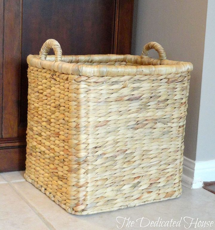 all about baskets, home decor, Another useful but pretty basket
