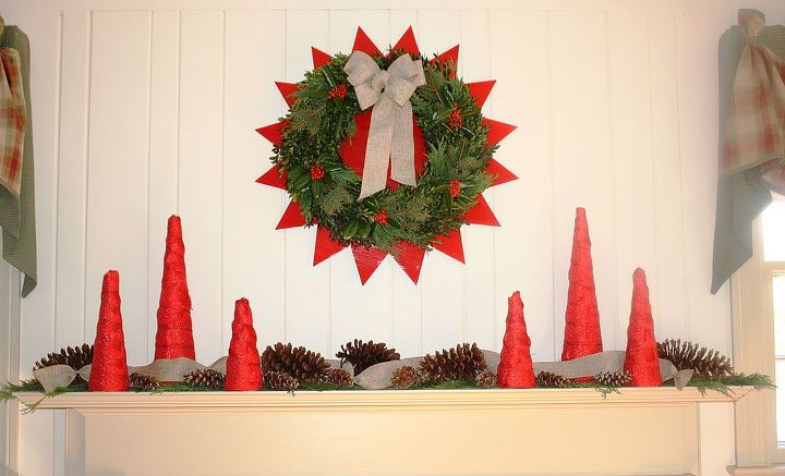 2012 christmas mantel, christmas decorations, living room ideas, seasonal holiday decor, wreaths