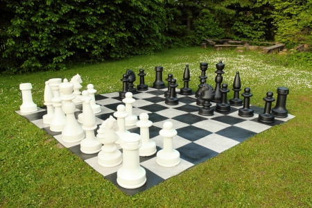 diy a backyard checker and chess board, diy, outdoor living