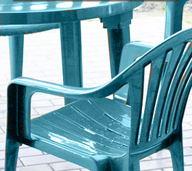 How To Paint Plastic Furniture