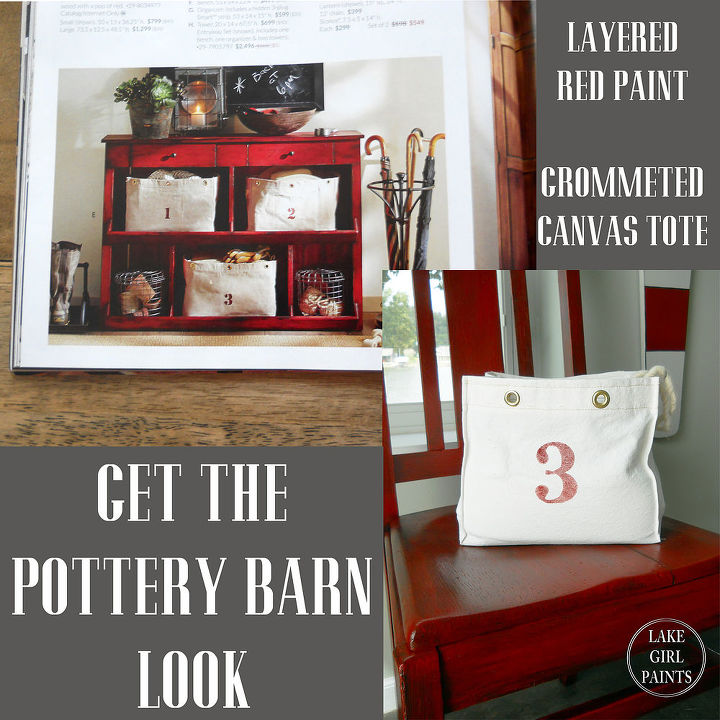 getting the pottery barn look for less, painted furniture, storage ideas