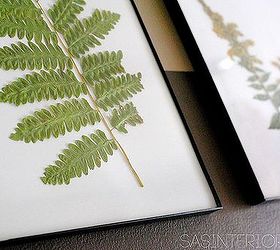 how to create art using ferns, crafts