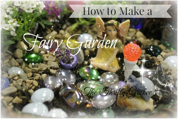 how to make a fairy garden, flowers, gardening