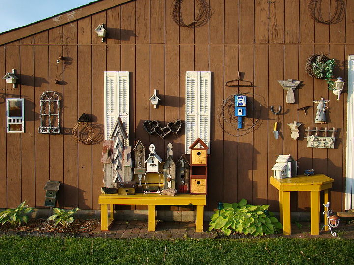 gardening, gardening, outdoor living, I love to collect and make birdhouses