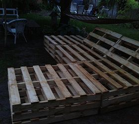 pallet sectional for outside, diy, pallet, repurposing upcycling