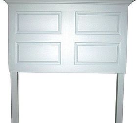 headboards made from doors by vintage headboards, home decor, repurposing upcycling, 4 panel door made to fit a queen size bed painted satin Ionic Sky light blue