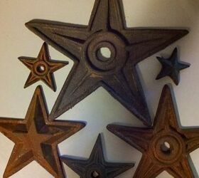 q what to do with vintage masonry stars, home decor