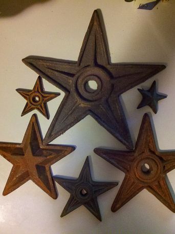 q what to do with vintage masonry stars, home decor