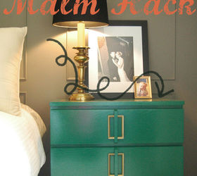 ikea hacking and making your malm fabulous, painted furniture, Ikea Hack Malm Bedside Table