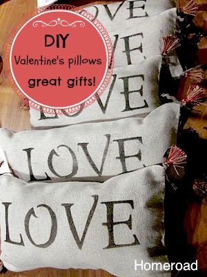 valentine s love pillows, crafts, seasonal holiday decor, valentines day ideas
