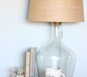 i m bottle necking 20 amazing bottle inspired ideas from hometalkers, crafts, flowers, repurposing upcycling, PB lamp knockoff at it s finest