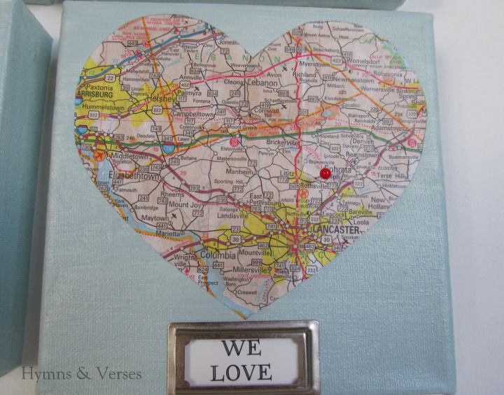we met we married we lived we love map art, crafts, valentines day ideas, We Love our current home