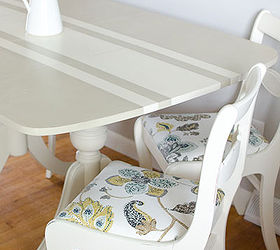 how to update a classic with chalk paint by annie sloan, chalk paint, painted furniture, Fun fabric adds a touch of whimsy