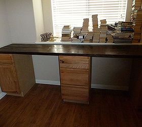 craft room work area table counter top, diy, how to, painted furniture, woodworking projects, So happy