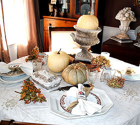 My table is all set for Thanksgiving!