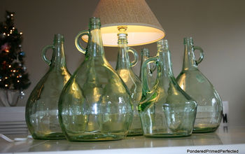 Turning Thrift Store Wine Bottles into Lamps