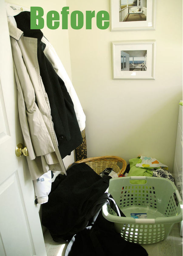 joined the springcleaningchallenge my laundry room was the casualty, cleaning tips, laundry rooms, Here s a look at the before of the laundry room Be sure to click on the post link for a full view of all the photos in this scary space SpringCleaningChallenge