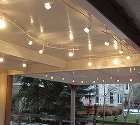 deck design tip, decks, electrical, lighting, This beautiful home in Denver chose DryJoist aluminum decking Their beautiful lights not only look great but are also safe from harsh weather like rain or snow