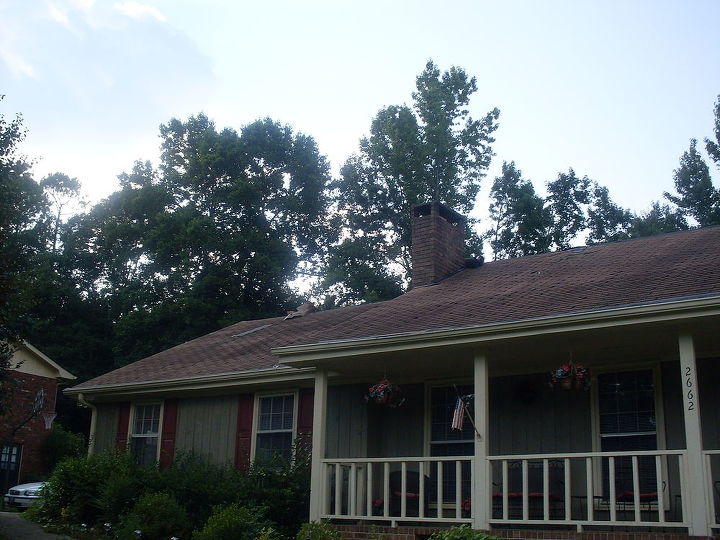 roof replacement, Left Front Before