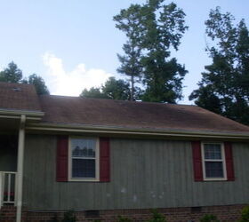 roof replacement, Right Front Before