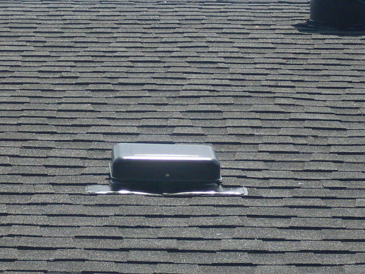 roof replacement, Kitchen Exhaust Vent After