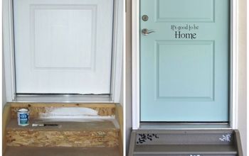 Garage Entry Makeover