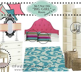 a little girl s big girl bedroom, bedroom ideas, home decor