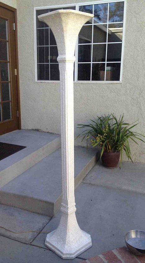 found this floor lamp, home decor, lighting, repurposing upcycling, Goodwill find
