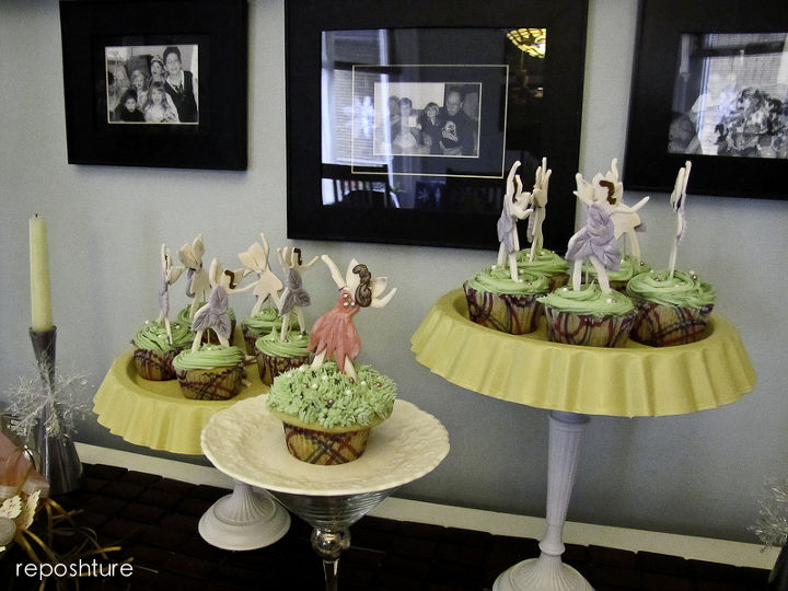 create some magic with a fairy party, flowers, home decor, fairy cupcakes