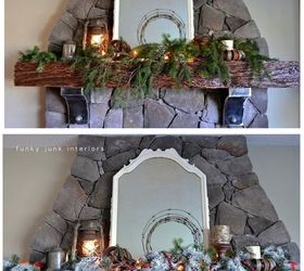 the many ways you can make it snow indoors, seasonal holiday d cor, Transform plain fresh greens into a winter wonderland a few different ways