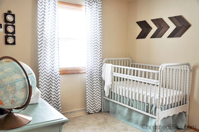 vintage travel themed nursery, bedroom ideas, home decor, repurposing upcycling, My favorite part of the rooms is by far the wooden arrows I have a tutorial for those too
