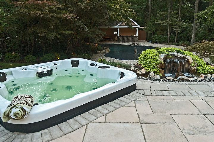 long island pool and spa awards just announced deck and patio company is honored, outdoor living, patio, ponds water features, pool designs, spas, Portable Spa Bronze Deck and Patio Company