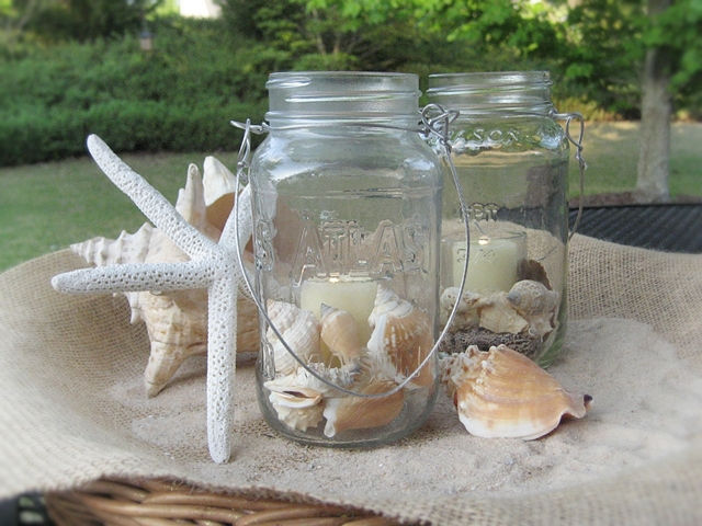 fun and easy summer mason jar candles, crafts, mason jars, outdoor living, Fun and easy way to add a little summer to your patio or porch