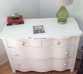 before amp after dresser transformation by the pink hammer blog, painted furniture, Before