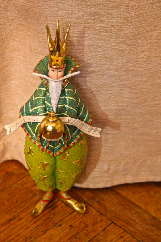 a way to celebrate three kings day, christmas decorations, seasonal holiday decor, This king was included in a 2011 Post within TLLG s Blogger Pages