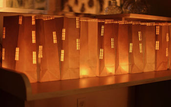 "Cityscape" Luminaries to Light Your Path