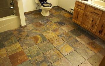 New Bathroom Slate Tile