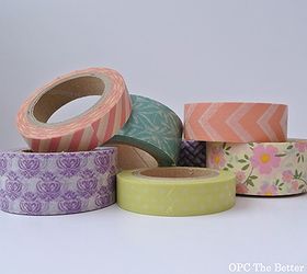 40 washi tape crafts, crafts, Washi Tape or craft tape can be bought at your local craft store and costs about 1 per roll