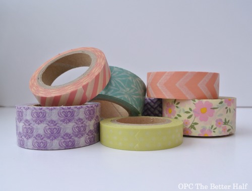 40 artesanato com washi tape, Washi tape ou fita adesiva pode ser comprada na loja de artesanato mais pr xima e custa cerca de um d lar o rolo